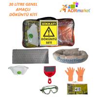 30 Litre Çantalı Genel Döküntü Kiti