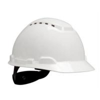 3M H700 Enseden Ayarlı Vidalı UV'li Havalandırmalı Beyaz Baret 3M