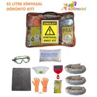 65 litre Çantalı Kimyasal Döküntü Kiti