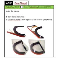 Yüz Siperi / Reflektif Alınlıklı